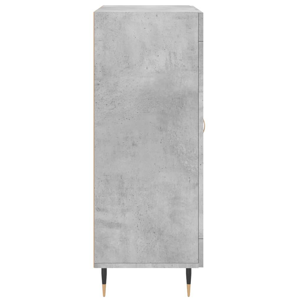 Credenza Grigio Cemento 69,5x34x90 cm in Legno Multistrato - homemem39