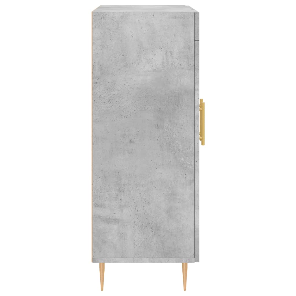 Credenza Grigio Cemento 69,5x34x90 cm in Legno Multistrato - homemem39