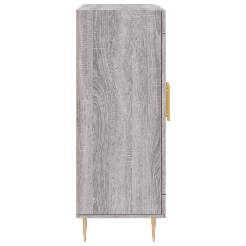 Credenza Grigio Sonoma 69,5x34x90 cm in Legno Multistrato - homemem39