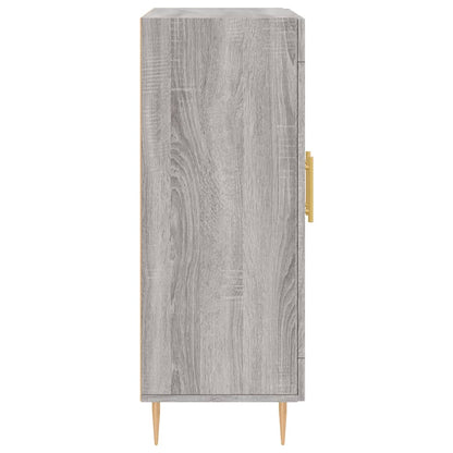 Credenza Grigio Sonoma 69,5x34x90 cm in Legno Multistrato - homemem39