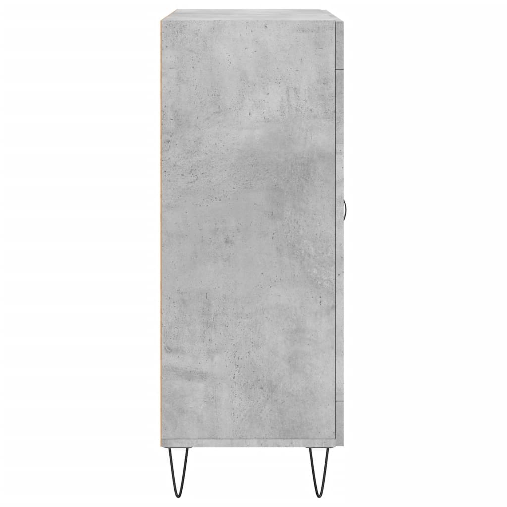 Credenza Grigio Cemento 69,5x34x90 cm in Legno Multistrato - homemem39