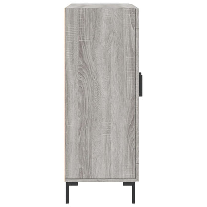 Credenza Grigio Sonoma 69,5x34x90 cm in Legno Multistrato - homemem39