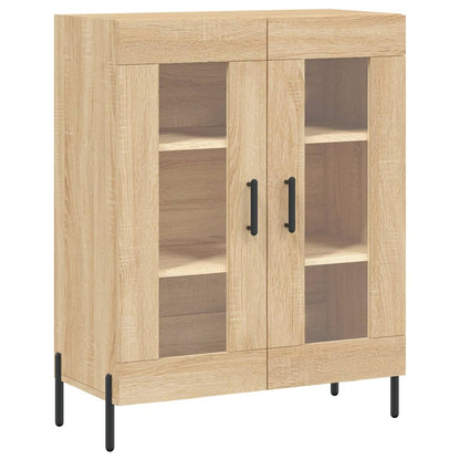 Credenza Rovere Sonoma 69,5x34x90 cm in Legno Multistrato - homemem39