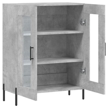 Credenza Grigio Cemento 69,5x34x90 cm in Legno Multistrato - homemem39