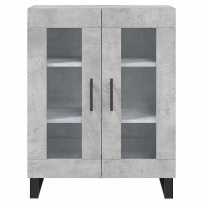 Credenza Grigio Cemento 69,5x34x90 cm in Legno Multistrato - homemem39