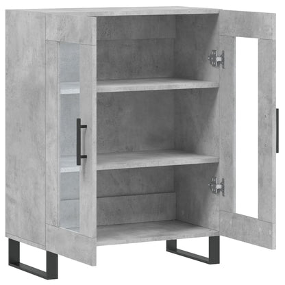 Credenza Grigio Cemento 69,5x34x90 cm in Legno Multistrato - homemem39