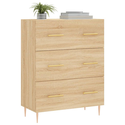 Credenza Rovere Sonoma 69,5x34x90 cm in Legno Multistrato - homemem39