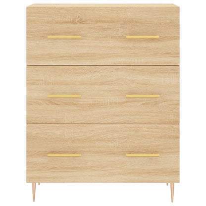 Credenza Rovere Sonoma 69,5x34x90 cm in Legno Multistrato - homemem39