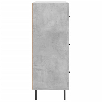 Credenza Grigio Cemento 69,5x34x90 cm in Legno Multistrato - homemem39