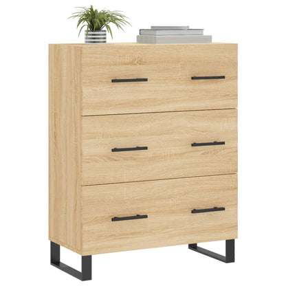 Credenza Rovere Sonoma 69,5x34x90 cm in Legno Multistrato - homemem39