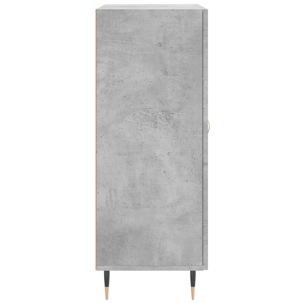 Credenza Grigio Cemento 69,5x34x90 cm in Legno Multistrato - homemem39