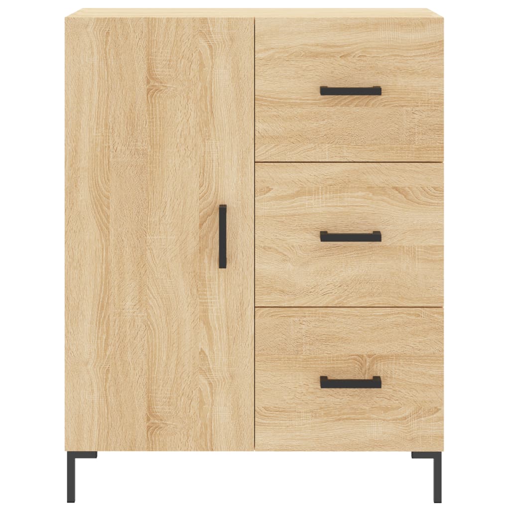 Credenza Rovere Sonoma 69,5x34x90 cm in Legno Multistrato - homemem39