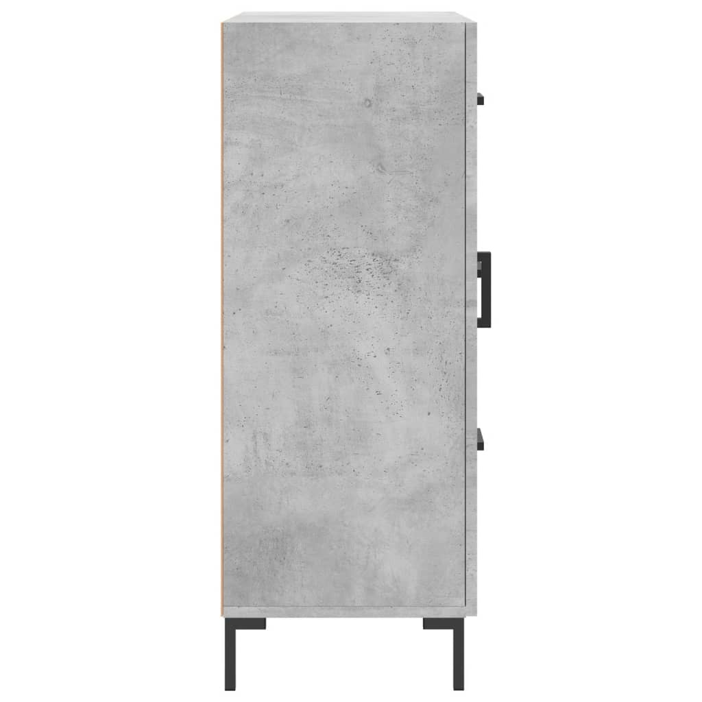 Credenza Grigio Cemento 69,5x34x90 cm in Legno Multistrato - homemem39