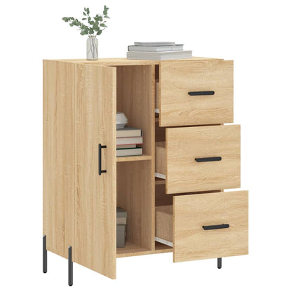 Credenza Rovere Sonoma 69,5x34x90 cm in Legno Multistrato - homemem39