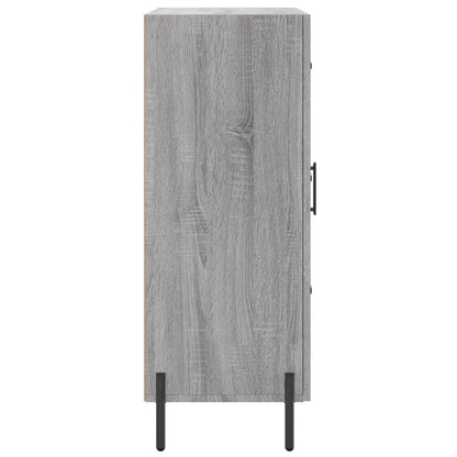 Credenza Grigio Sonoma 69,5x34x90 cm in Legno Multistrato - homemem39