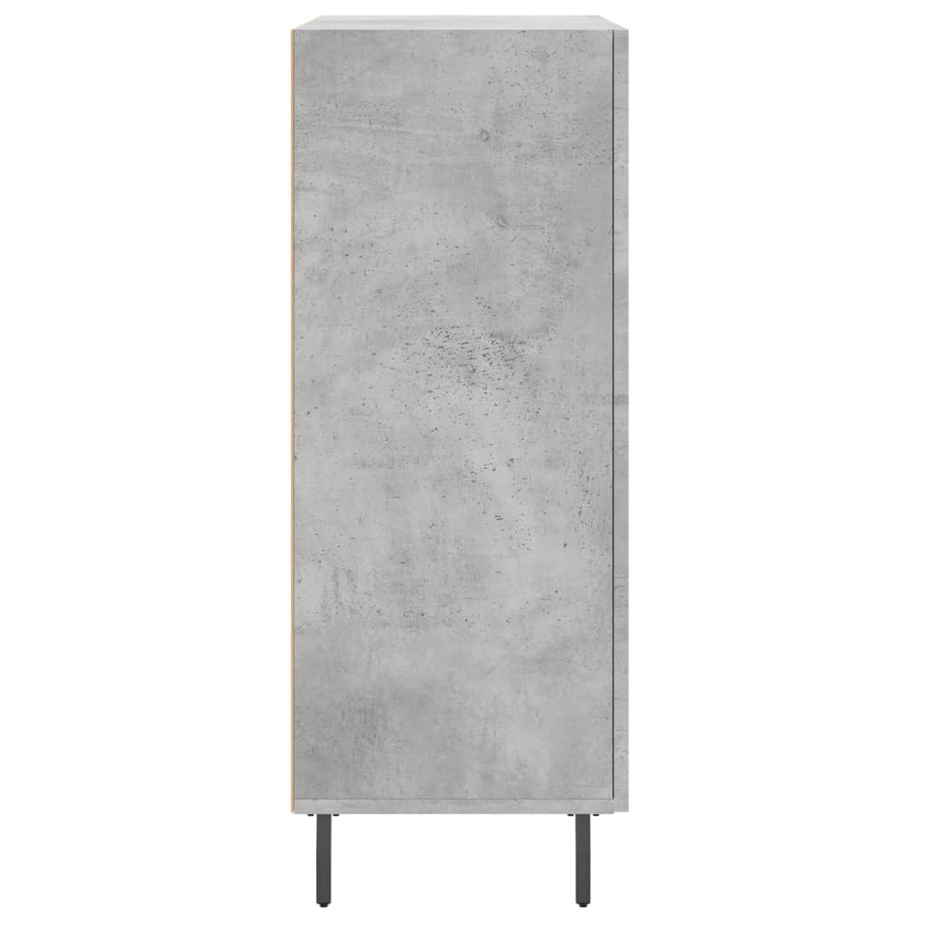 Credenza Grigio Cemento 69,5x34x90 cm in Legno Multistrato - homemem39