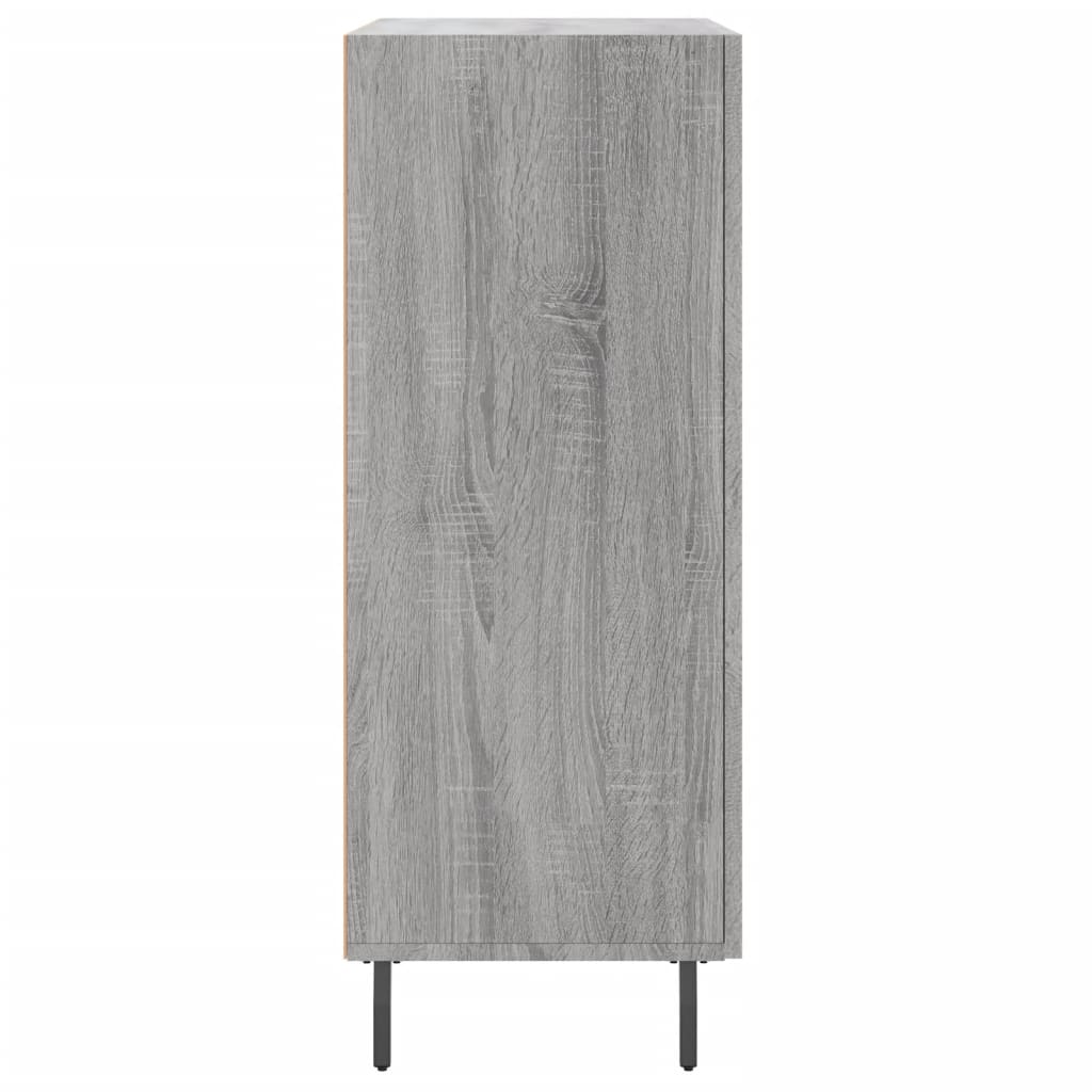 Credenza Grigio Sonoma 69,5x34x90 cm in Legno Multistrato - homemem39