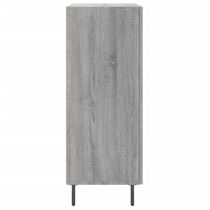 Credenza Grigio Sonoma 69,5x34x90 cm in Legno Multistrato - homemem39