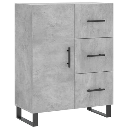 Credenza Grigio Cemento 69,5x34x90 cm in Legno Multistrato - homemem39