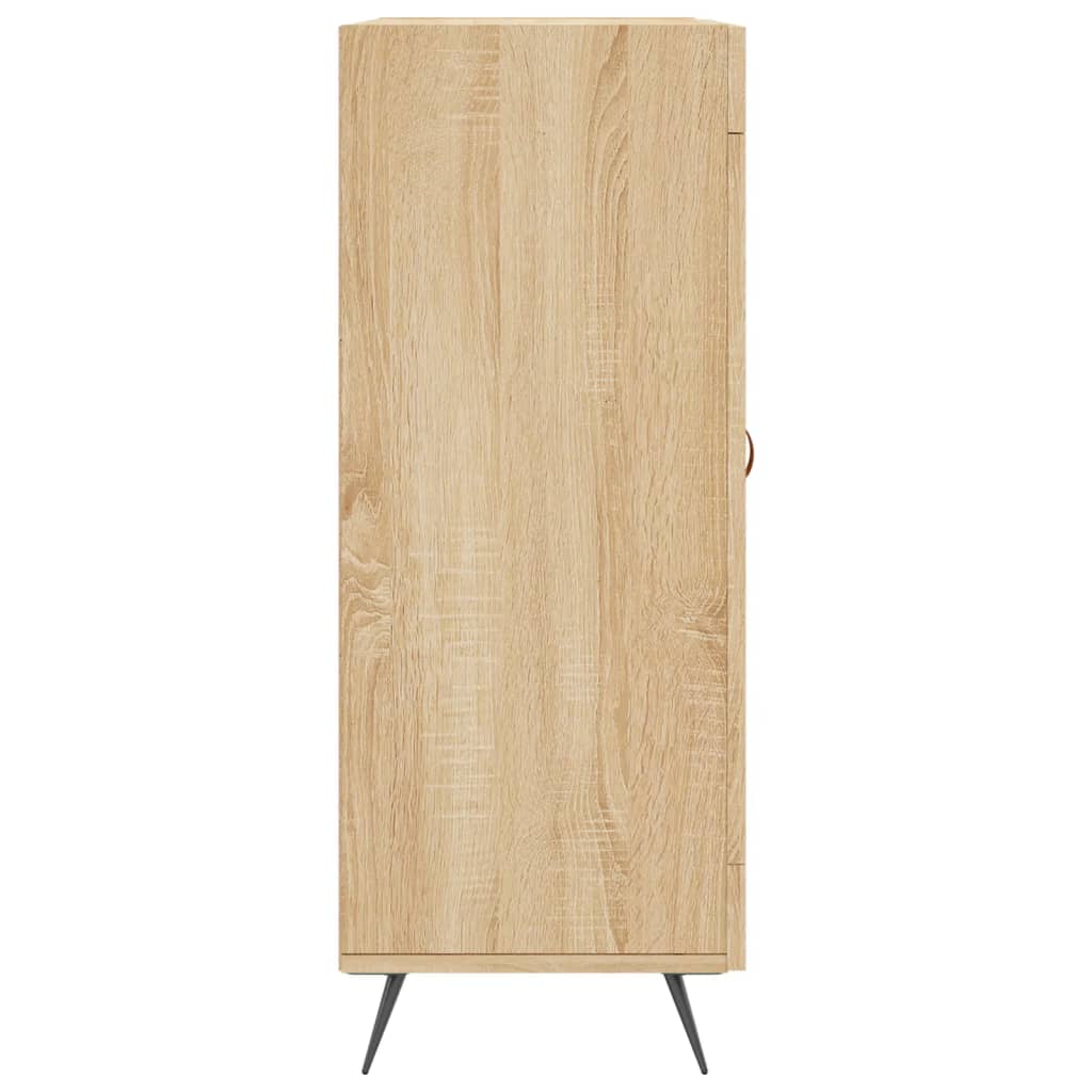 Credenza Rovere Sonoma 69,5x34x90 cm in Legno Multistrato - homemem39