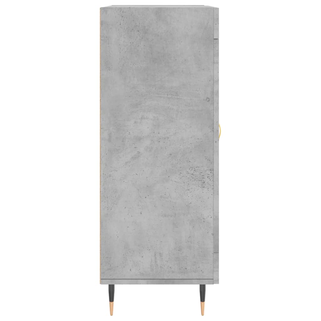 Credenza Grigio Cemento 69,5x34x90 cm in Legno Multistrato - homemem39