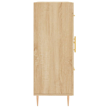 Credenza Rovere Sonoma 69,5x34x90 cm in Legno Multistrato - homemem39