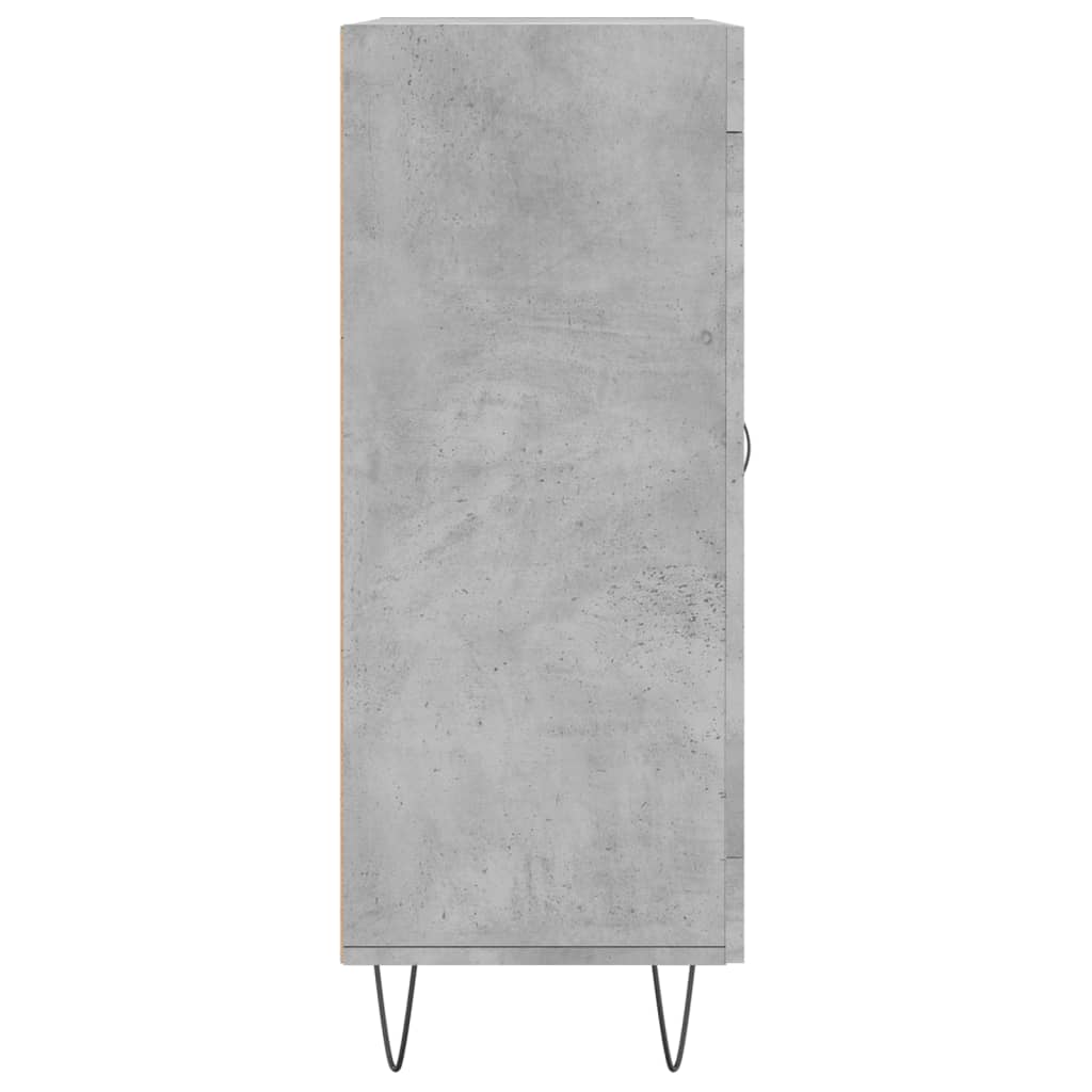 Credenza Grigio Cemento 69,5x34x90 cm in Legno Multistrato - homemem39