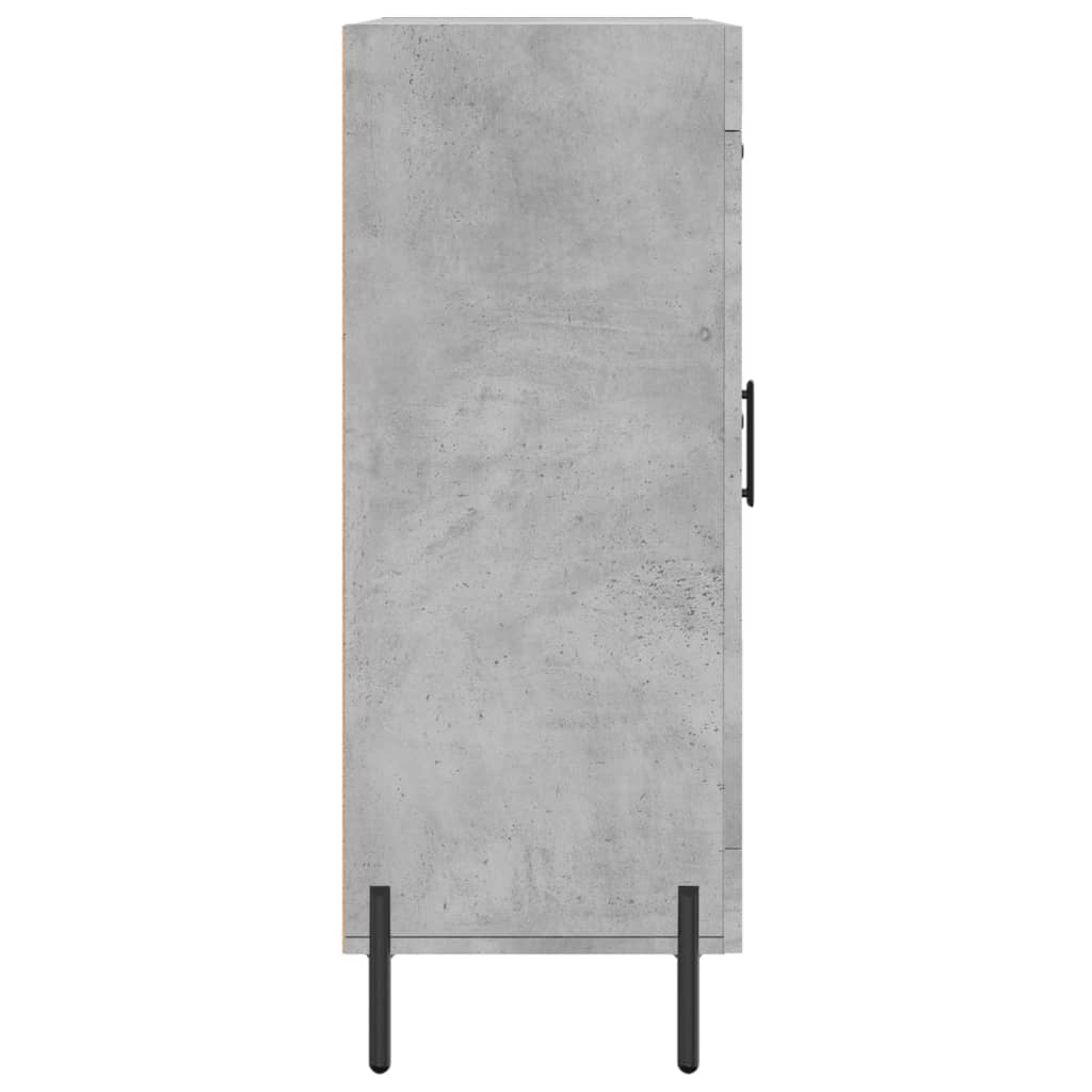 Credenza Grigio Cemento 69,5x34x90 cm in Legno Multistrato - homemem39