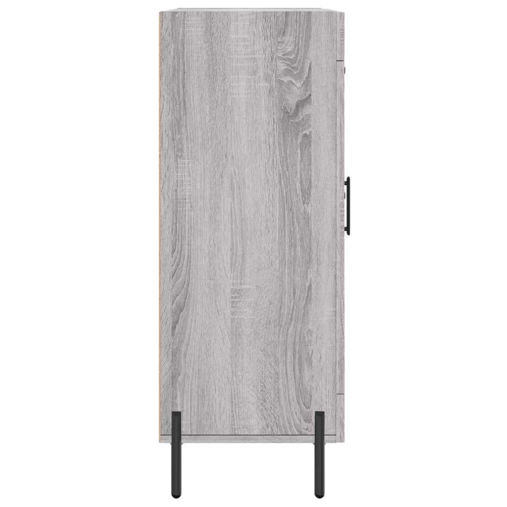 Credenza Grigio Sonoma 69,5x34x90 cm in Legno Multistrato - homemem39