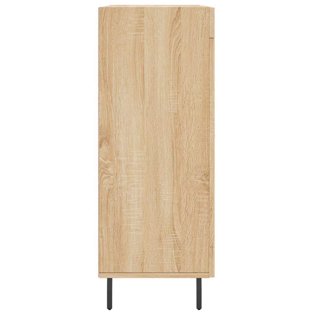 Credenza Rovere Sonoma 69,5x34x90 cm in Legno Multistrato - homemem39