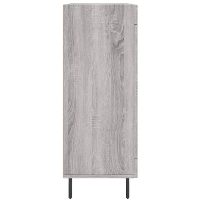 Credenza Grigio Sonoma 69,5x34x90 cm in Legno Multistrato - homemem39