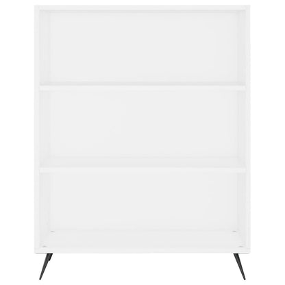 Libreria Bianca 69,5x32,5x90 cm in Legno Multistrato - homemem39