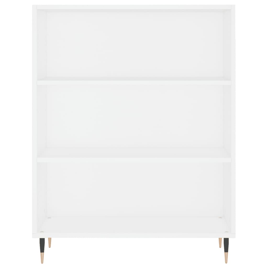 Libreria Bianca 69,5x32,5x90 cm in Legno Multistrato - homemem39