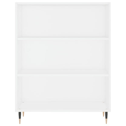 Libreria Bianca 69,5x32,5x90 cm in Legno Multistrato - homemem39