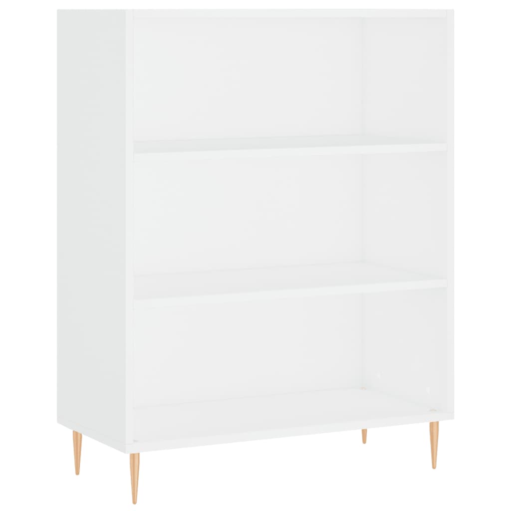 Libreria Bianca 69,5x32,5x90 cm in Legno Multistrato - homemem39