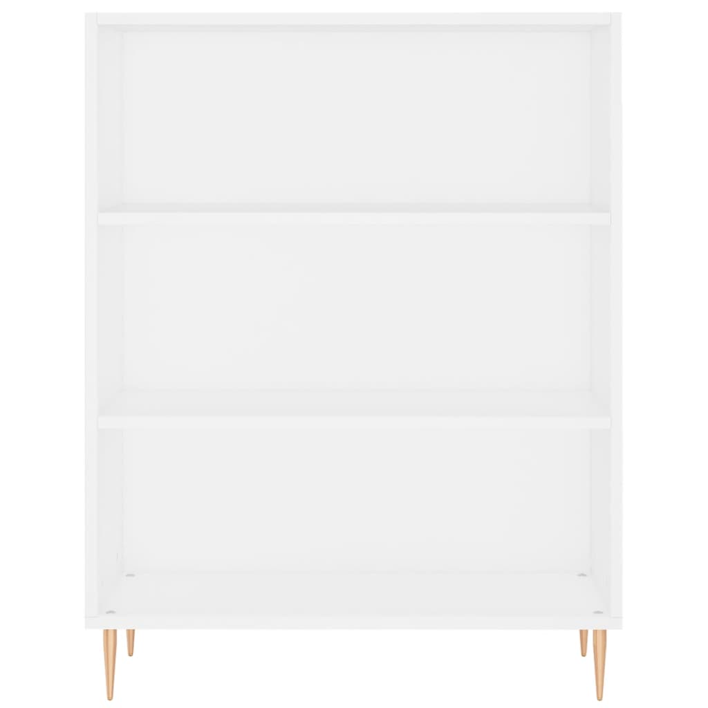 Libreria Bianca 69,5x32,5x90 cm in Legno Multistrato - homemem39