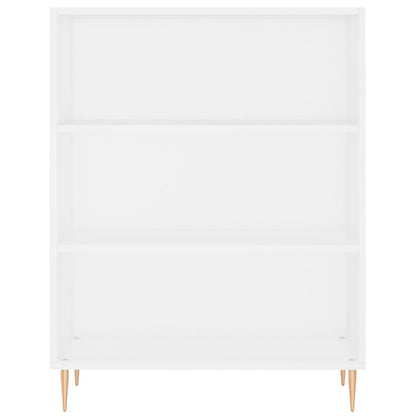 Libreria Bianca 69,5x32,5x90 cm in Legno Multistrato - homemem39