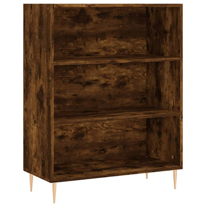 Libreria Rovere Fumo 69,5x32,5x90 cm in Legno Multistrato - homemem39