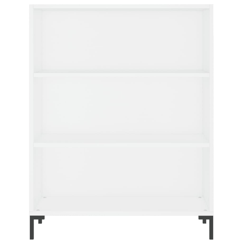 Libreria Bianca 69,5x32,5x90 cm in Legno Multistrato - homemem39