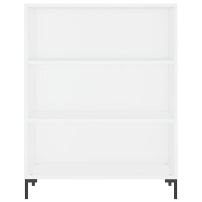 Libreria Bianca 69,5x32,5x90 cm in Legno Multistrato - homemem39