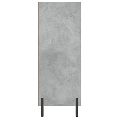 Scaffale Grigio Cemento 69,5x32,5x90 cm in Legno Multistrato - homemem39