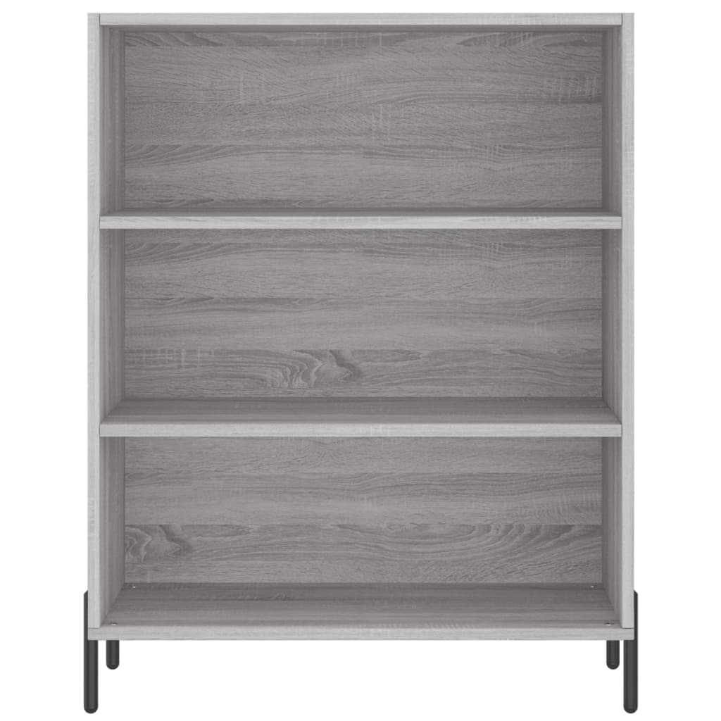 Scaffale Grigio Sonoma 69,5x32,5x90 cm in Legno Multistrato - homemem39