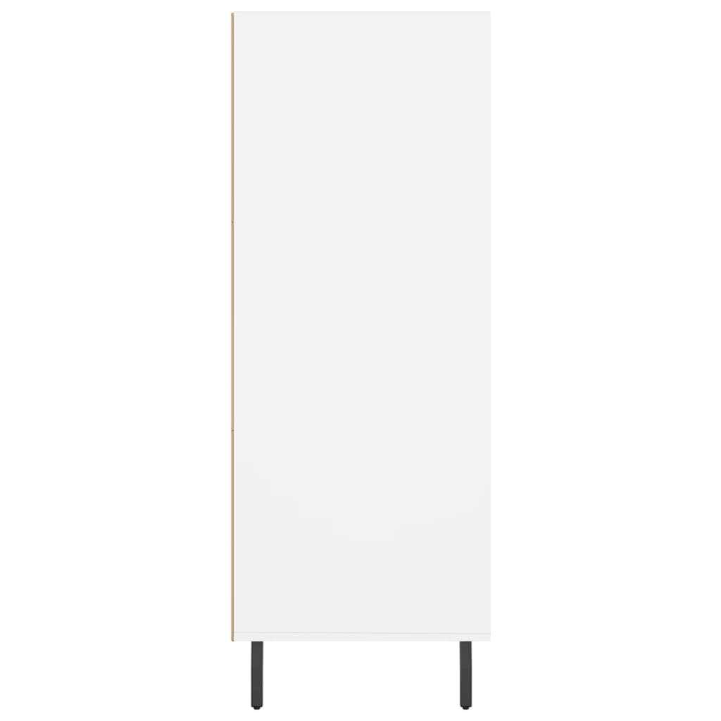 Scaffale Bianco 69,5x32,5x90 cm in Legno Multistrato - homemem39