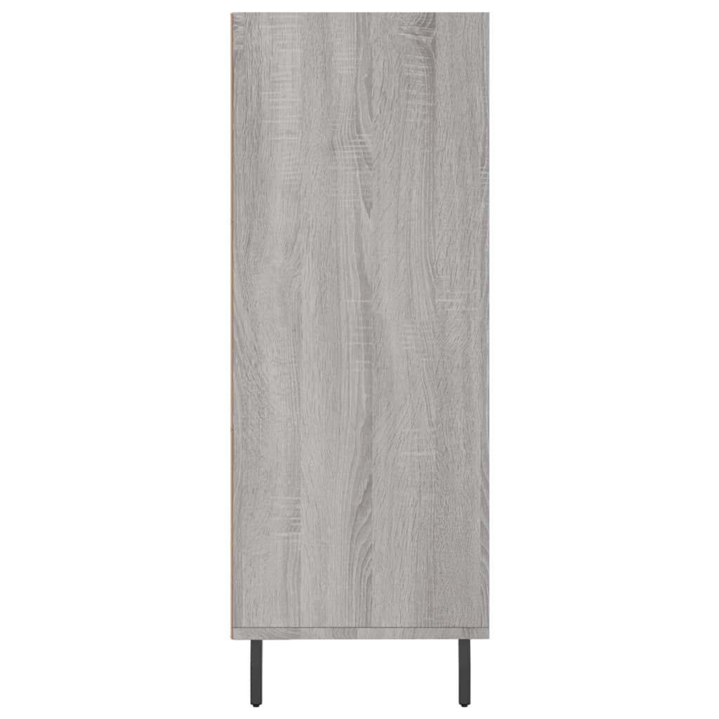 Scaffale Grigio Sonoma 69,5x32,5x90 cm in Legno Multistrato - homemem39