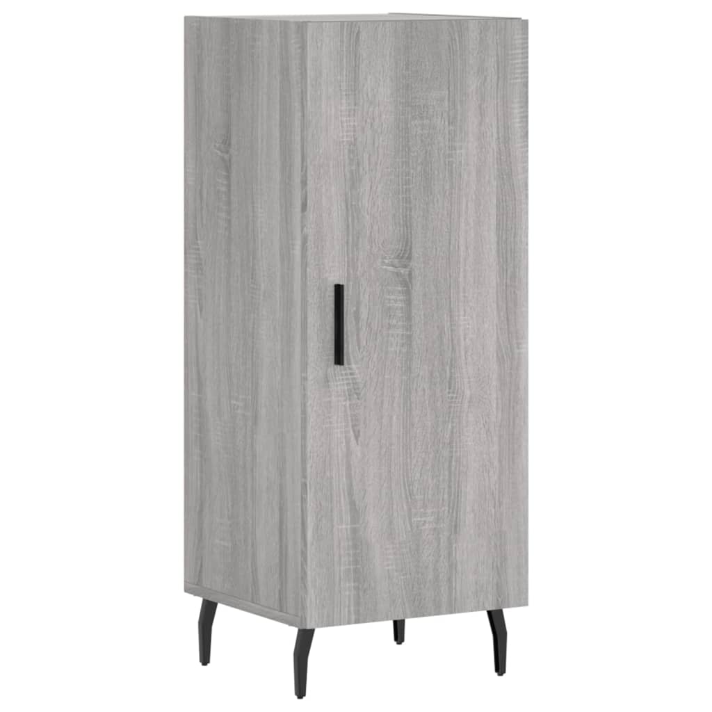 Credenza Grigio Sonoma 34,5x34x90 cm in Legno Multistrato - homemem39