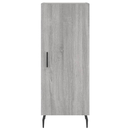 Credenza Grigio Sonoma 34,5x34x90 cm in Legno Multistrato - homemem39