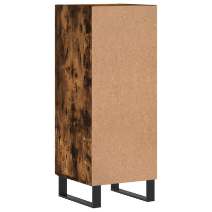 Credenza Rovere Fumo 34,5x34x90 cm in Legno Multistrato - homemem39