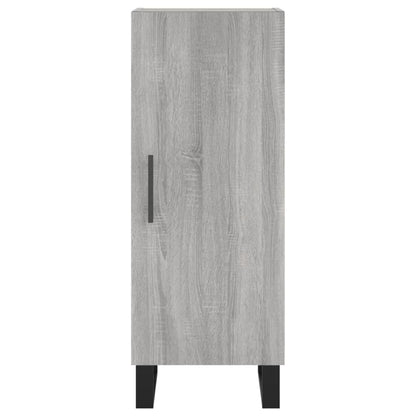 Credenza Grigio Sonoma 34,5x34x90 cm in Legno Multistrato - homemem39