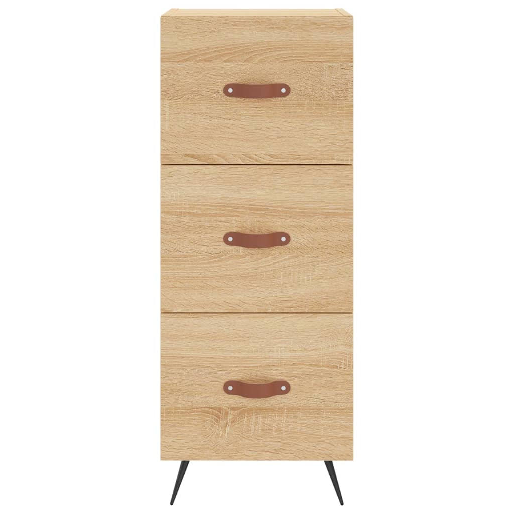 Credenza Rovere Sonoma 34,5x34x90 cm in Legno Multistrato - homemem39