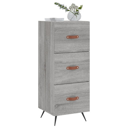 Credenza Grigio Sonoma 34,5x34x90 cm in Legno Multistrato - homemem39